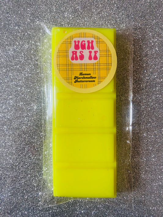 Ugh, As If Wax Melt - Lemon Marshmallow Buttercream Scent